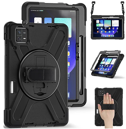 Чохол Carbon Armor Cross на Xiaomi Mi Pad 6 чорний, фото 1