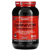 MuscleMeds, Carnivor, биоинженерный изолят говяжьего протеина, шоколад, 949,2 г (2 фунта) Днепр