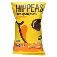 Hippeas, Puffs из нута, вибрирующие начо, 113 г (4 унции) Днепр