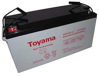 Гелевий акумулятор Toyama NPG 150 12V 150Ah