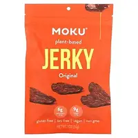 Moku, Вяленое мясо на растительной основе, оригинальное, 56 г (2 унции) Днепр