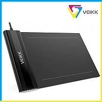 Планшет графический VEIKK S640 Graphics Tablet с пером без батареек, компактный планшет для офиса и дома