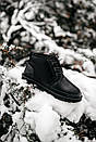 Чоловічі черевики чорні зимові UGG Neumel "Leather Black" (04048), фото 6