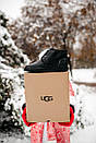Чоловічі черевики чорні зимові UGG Neumel "Leather Black" (04048), фото 8