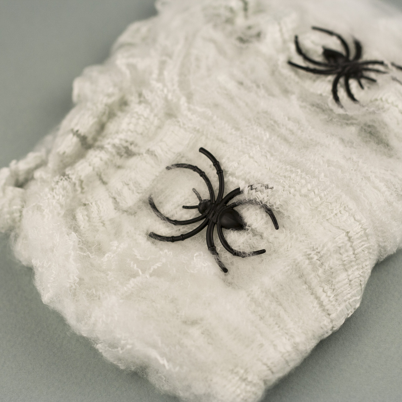Декоративна павутина на Хелловін, біла, пакунок 40 г
