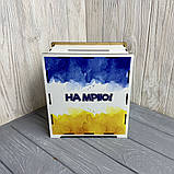 Скарбничка для грошей "На Мрію" 365 днів, з принтом #1, 23*20*12 см, фото 4
