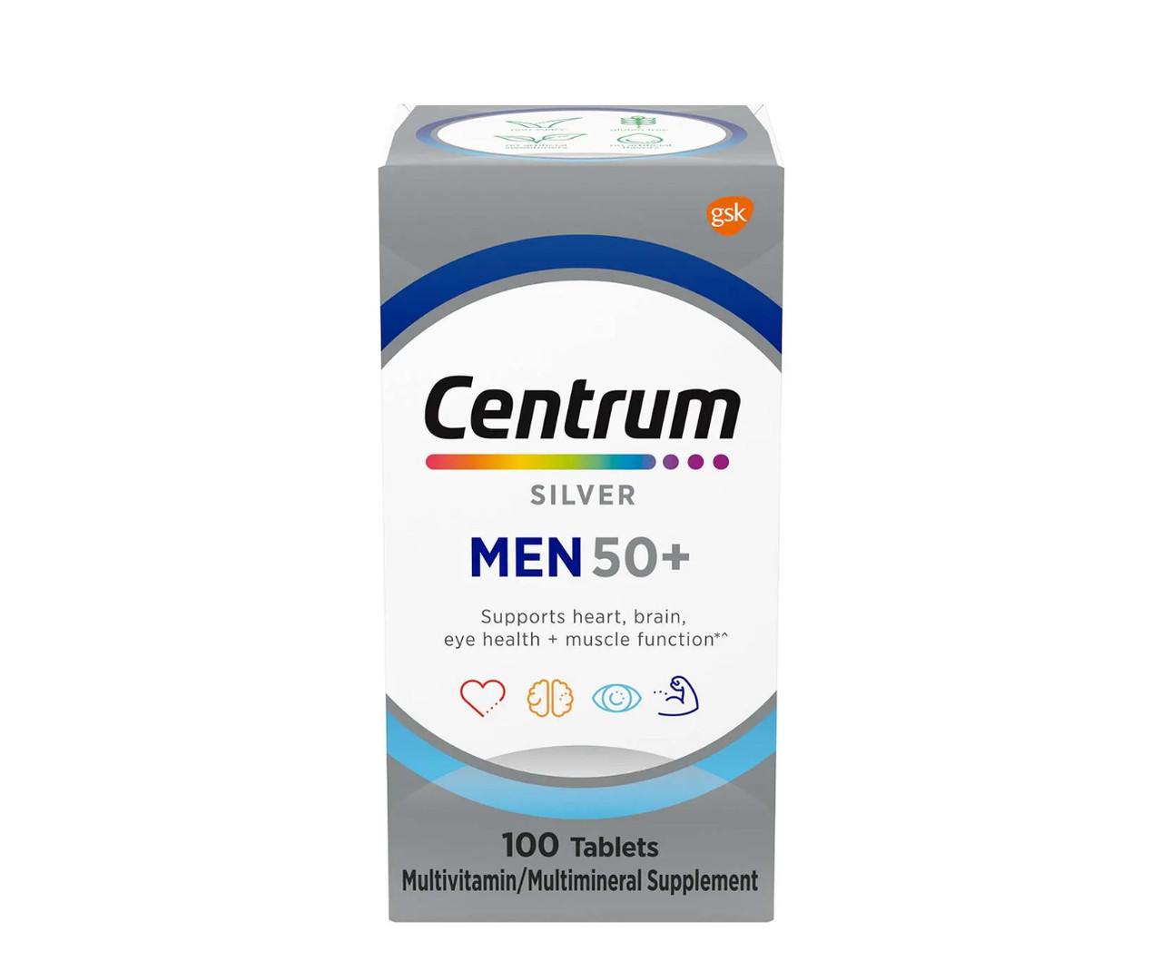 Centrum Silver Men 50+ 100 таблеток, фото 1