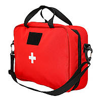 Сумка футляр для аптечки цивільного призначення  велика  VS Thermal Eco Bag MED Maxi червоного кольору