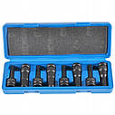 Набір шестигранних біт 8 шт. H5-H19 CR-МО у кейсі Geko G10525    LuxPrice, фото 2