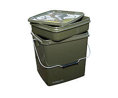 Відро зі вставкою Trakker 13LTR OLIVE SQUARE CONTAINER