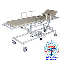 Тележка для транспортировки пациентов ВМп-9 (гидравлический) (VIO) Каталка с регулировкой высоты, Тележка