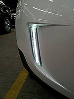 Ford Edge 2011-2014 LED ДХО правый в бампер передний туманка фара правая ЛЕД Новый Оригинал