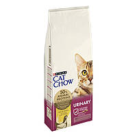 Сухий корм CAT CHOW Urinary для дорослих котів для підтримки здоров'я сечовивідної системи з куркою
