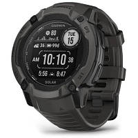 Оригінал! Смарт-часы Garmin Instinct 2X, Solar, Graphite, GPS (010-02805-00) | T2TV.com.ua