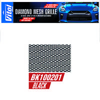 Решітка декоративна VITOL 100*20 см black No1 (BK100201)