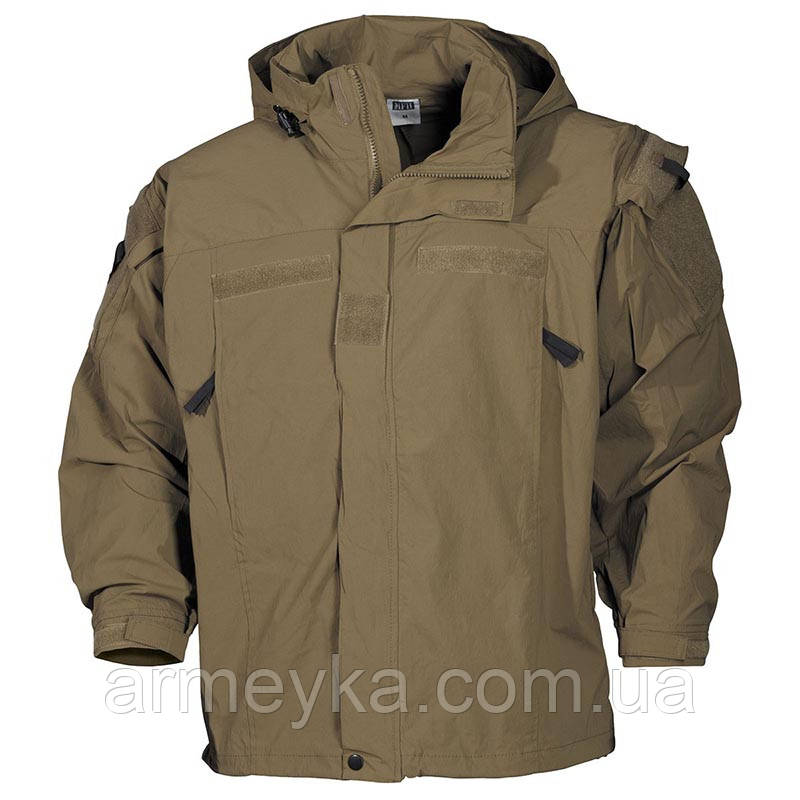 Куртка us soft shell jacket gen iii level 5 койот софтшелл MFH Німеччина, фото 1