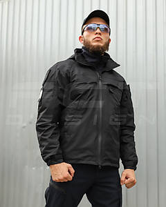 Куртка Вітровка Патрол водонепроникна для Поліції з Липучками на сітці