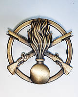 Кокарда пехоты/ Беретний знак механізованих військ металлический