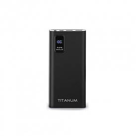 Повербанк Titanum 727S чорний 20000 mAh 22.5W