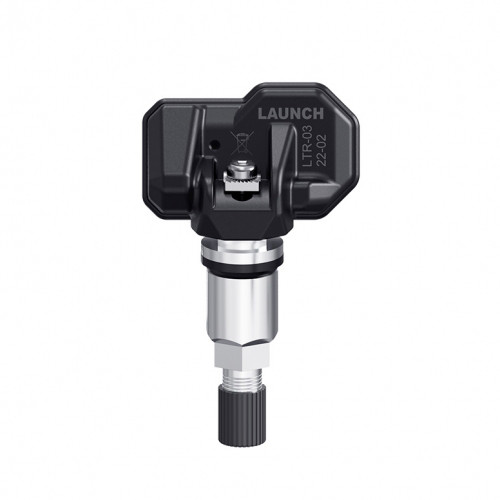 RF-датчик TPMS 433/315 МГц програмований, універсальний ("хром", метал.) LAUNCH LTR-03-CHROME, фото 1