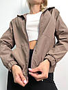 Стильна жіноча легка куртка демісезонна куртка-ветровка "Just", фото 8