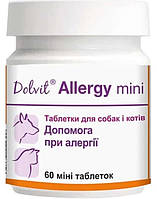 Dolvit Allergy Mini для собак и кошек, 60 шт