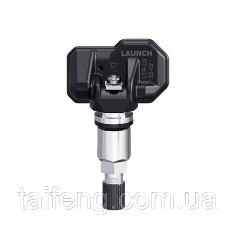 RF-датчик TPMS 433/315 МГц програмований, універсальний ("хром", метал.) LAUNCH LTR-03-CHROME, фото 1