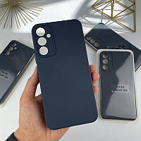 Силиконовый чехол на Samsung A34 5G Dark blue (8)