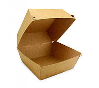 Коробка для бургера Turkey крафт/крафт 14х14 см h9 см бумажное (013931К/90/540)