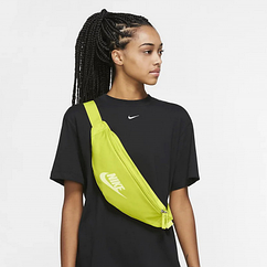 Сумка-бананка на пояс Nike Heritage Waistpack для зберігання дрібних предметів (DB0490-308)