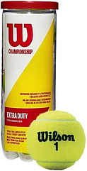 Тенісні м'ячі Wilson Championship 3 шт. для великого тенісу (WRT100101)