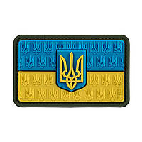 M-Tac нашивка флаг Украины с гербом рельефный PVC