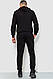 Спорт костюм чоловічий двонитка, колір чорний, 119R200-1, фото 4