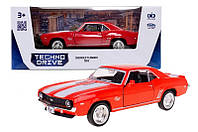 Автомодель - CHEVROLET CAMARO 1969 (червоний) 250336U TechnoDrive