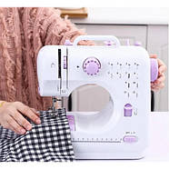 Швейна машинка для дому 12 в 1 RD-402 Багатофункціональний оверлок швейна машина з подвійною ниткою, фото 4