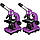 Мікроскоп Bresser Junior Biolux SEL 40x-1600x Purple з адаптером для смартфона (8855600TJ5000), фото 7