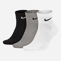 Набір шкарпеток Nike U Nk Everyday Cush Ankle 3 пари SX7667-964, Розмір (EU) — 42-46