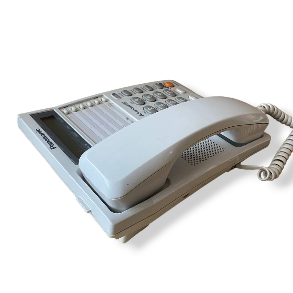 Б/У Телефон проводной Panasonic KX-TS2365RUW. Цифровой аналоговый телефон  Panasonic KX-TS2365RUW (ID#1979539267), цена: 344 ?, купить на Prom.ua