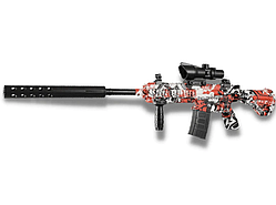Пістолет кулемет в Orbeez M416 Гель Бластер на Орбізах М416 автомат на кульках акумуляторний