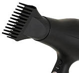 Фен для укладання волосся компактний з концентратором XPRO V-450 чорний (41583-16001_682), фото 4