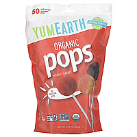 YumEarth, органические леденцы, ассорти вкусов, 50 леденцов, 310 г
