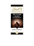 Lindt Excellence 70% какао с розовой солью