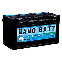 Аккумулятор NANO BATT  Premium - 110 + правий (950 пуск)