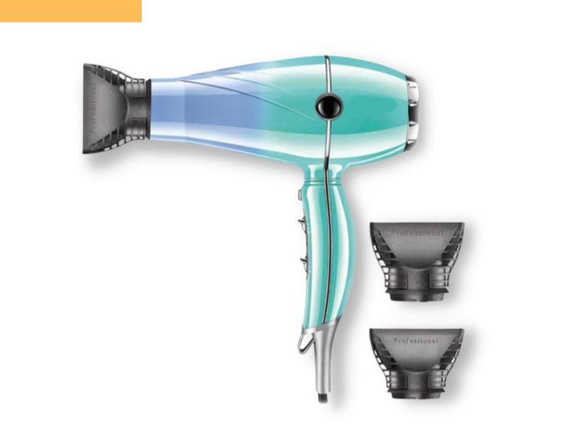 Фен для укладання волосся компактний з концентратором XPRO V-452 бірюза (41586-16003_640), фото 1