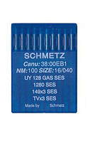 Голки швейні SCHMETZ Роспошивалка (UY128 GAS SES) для трикотажу на промислові машинок. № 100