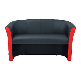 Диван 135 см Бум-Кабаре для кафе подвійний колір оббивки