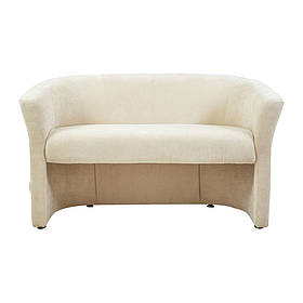 Диван-двійка 135 см Бум-Кабаре світлий для кафе отеля офісу