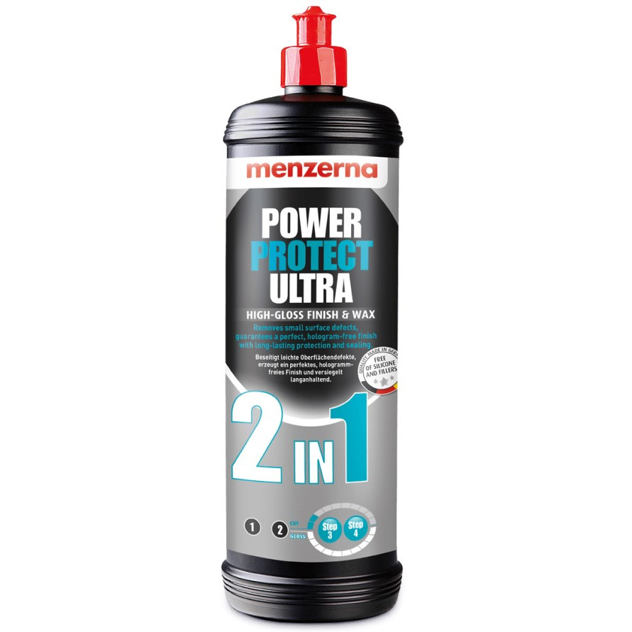 Поліроль-консервант Menzerna 2в1 Power Protect Ultra 1 л (Дрібнозерниста - фінішна)