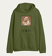 Худі толстовка з прикольним принтом " NDA улюблений альбом чи музика", фото 3