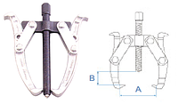 Съемник 2-х захватный 110мм ( 1 тонны)